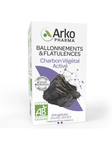 boite blanche et violette photo de charbon