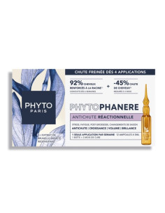 PhytoPhanère Anti-chute Réactionnelle Traitement 12 fioles