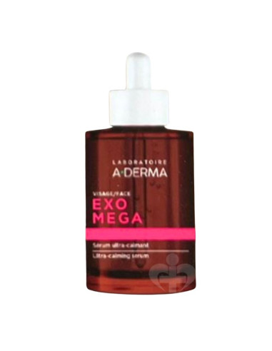 Aderma Exomega Visage Sérum Ultra-calmant. 30ml