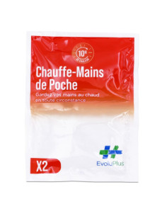 EvoluPlus Chauffe-Mains de Poche. x2