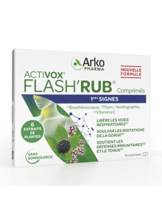 Arkopharma Activox Flash'RUB - 1ers Signes. 15 comprimés