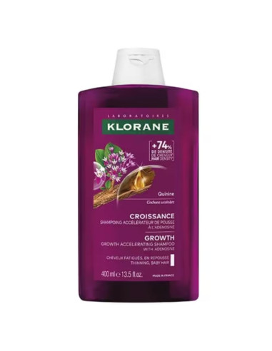 Klorane Shampoing Quinine Croissance 400ml