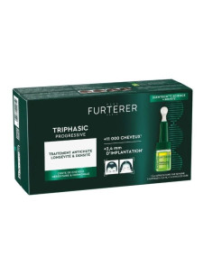 René Furterer Triphasic Traitement Antichute Longévité & Densité 8x5.5ml