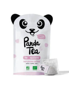 Panda Tea te quiero. Infusion Détox. 28 sachets
