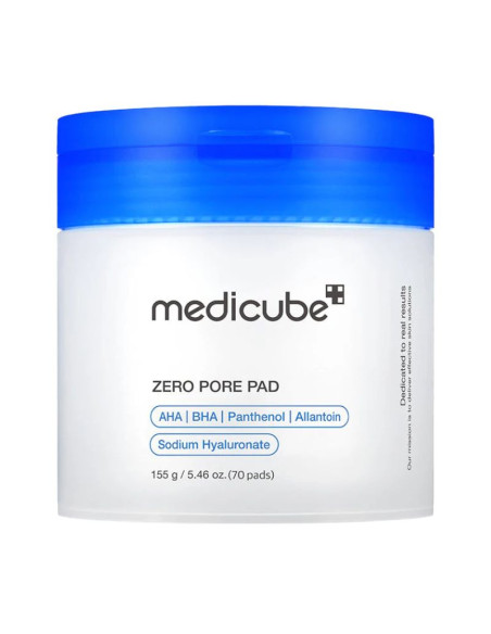 Medicube Zero Pore Pad 2.0 Exfoliant Peau Sensible. x70 pads