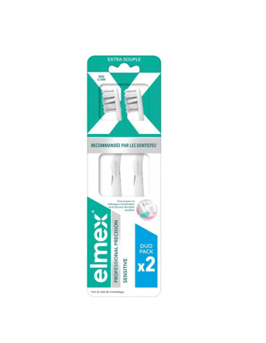 Elmex Brosse à dent Souple Pack Duo x2