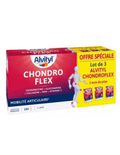 Alvityl Chondro Flex. Offre spéciale. Lot de 3. 180 comprimés