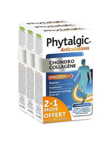 Phytalgic Articulations Chondro Collagène. 180 comprimés