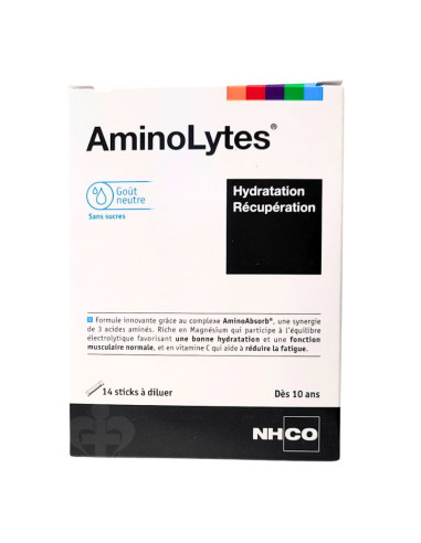 NHCO Aminolytes Neutre. 14 sticks à diluer