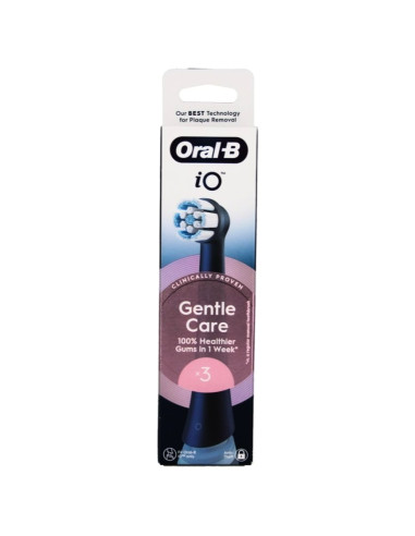 Oral-B iO Gentle care. Brossettes noires x3