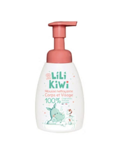 Lili Kiwi mousse Lavante Corps et Visage. 225ml
