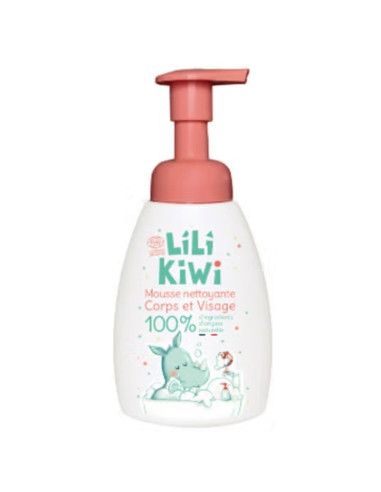 Lili Kiwi mousse Lavante Corps et Visage. 225ml