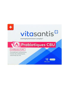 Vitasantis Probiotiques CBU 12 gélules