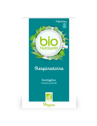 Bio Nutrisanté Respiratoire. 20 infusions