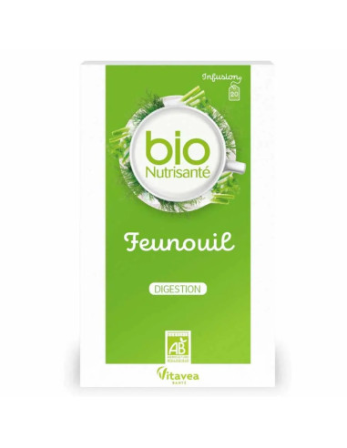 Bio Nutrisanté Fenouil. 20 infusions