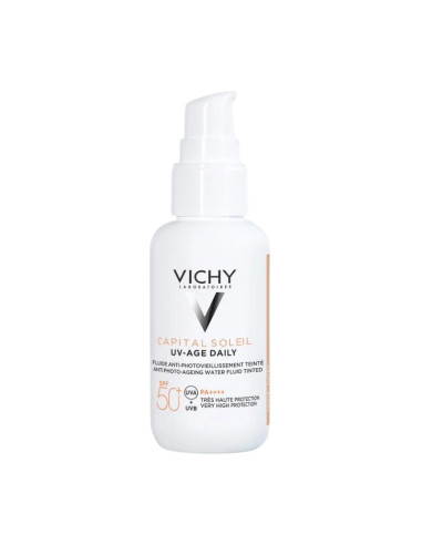 Vichy Capital Soleil UV-Age Daily Teinté Light SPF50+  40ml