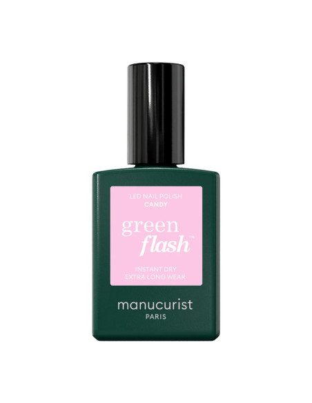 Manucurist Green Flash Vernis Semi-permanent Candy. 15ml