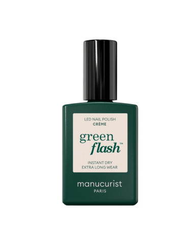 Manucurist Green Flash Vernis Semi-permanent Crème. 15ml