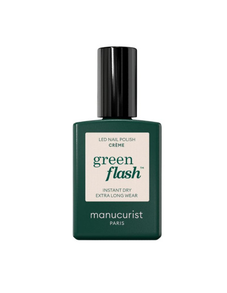 Manucurist Green Flash Vernis Semi-permanent Crème. 15ml