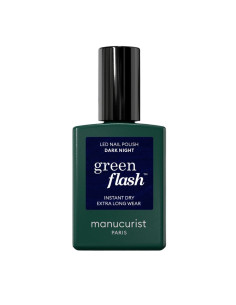 Manucurist Green Flash Vernis Semi-permanent Dark Night. 15ml