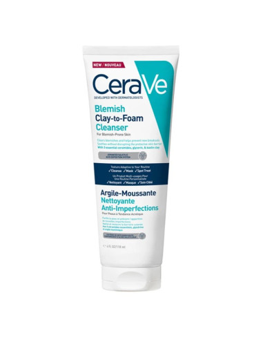 Cerave Argile Moussante Nettoyante. 118ml
