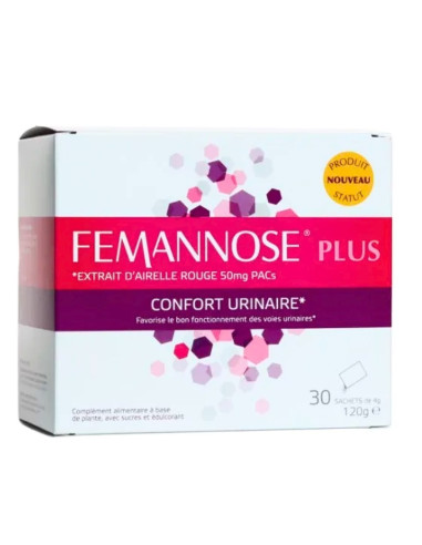 Femannose Plus. Confort Urinaire. 30 sachets