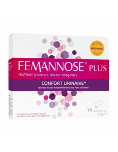 Femannose Plus. Confort Urinaire. 14 sachets