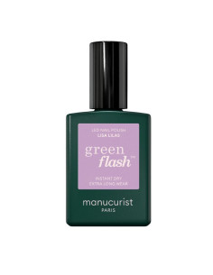 Manucurist Green Flash Vernis Semi-permanent Lisa Lilas. 15ml