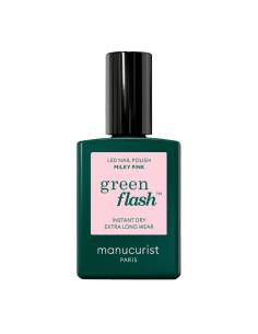 Manucurist Green Flash Vernis Semi-permanent Milky Pink. 15ml
