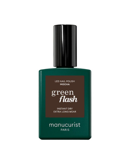 Manucurist Green Flash Vernis Semi-permanent Mocha. 15ml