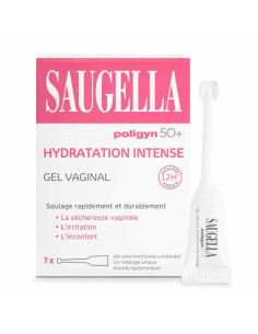 Saugella Poligyn 50+ Hydratation Intense. Gel vaginal x7