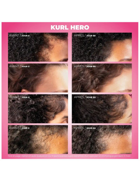 Les Secrets de Loly Kurl Hero Serum Anti-chute résultats