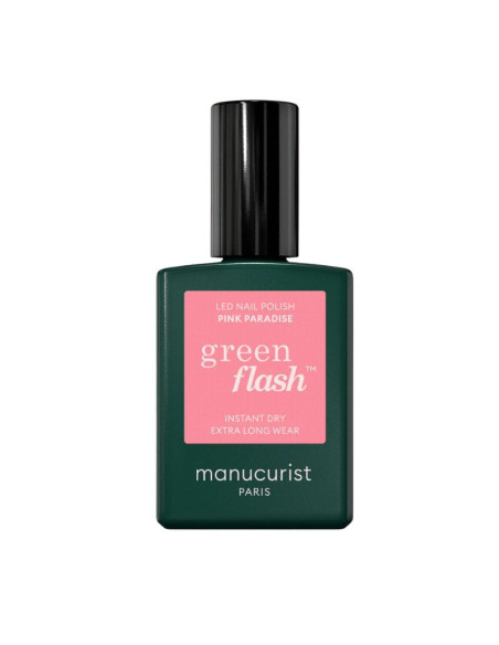 Manucurist Green Flash Vernis Semi-permanent Pink Paradise. 15ml