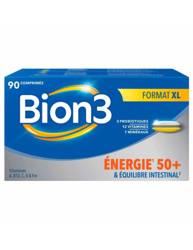 Bion 3 Seniors Energie 50+ 90comprimés