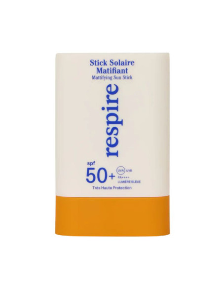 Respire Stick solaire matifiant SPF50+. 15gr