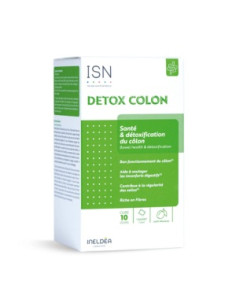 Detox Colon 10 Sachets  - boiteverte et blanche