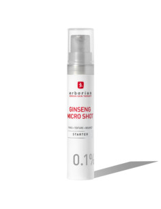 Erborian Ginseng Micro Shot Sérum Retexturant Starter 0,1%. 10ml