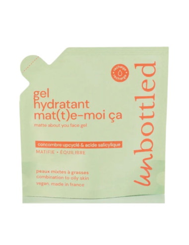 Unbottled Gel Hydratant Mat(t)e-moi ça. Recharge 50ml