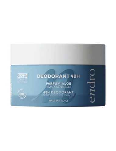 Endro Déodorant 48h Parfum Aloe. 50g
