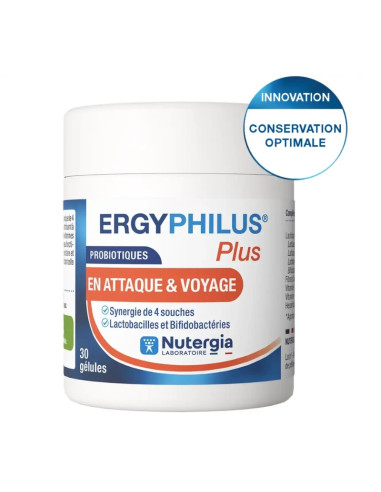 Nutergia Ergyphilus Plus. 30 Gélules