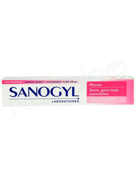 Sanogyl Rose Soin gencives sensibles Tube 75ml  - 2