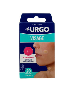 Urgo Visage. Pansements transparents. x20 - 2 formats
