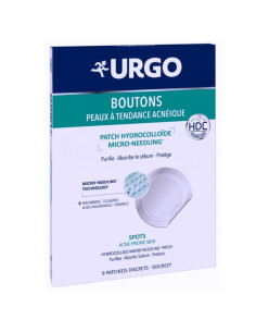 Urgo Boutons Patch Hydrocolloïde Micro-Needling. x9