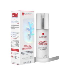Erborian Ginseng Micro Shot Sérum Retexturant Starter 0,1%. 30ml