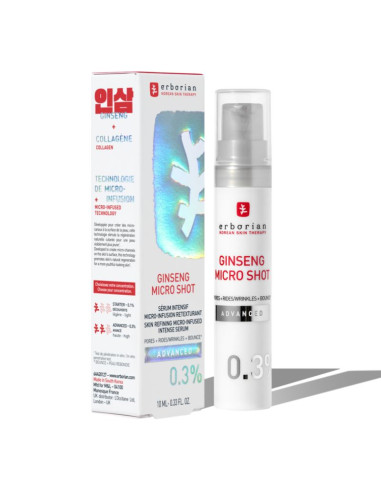 Erborian Ginseng Micro Shot Advanced 0.3%. 10ml