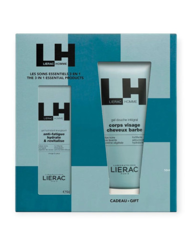 Lierac Homme Coffret Les essentiels 3en1Gel hydratant