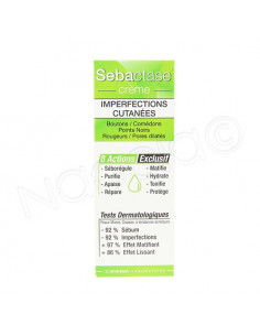 Sebactase crème Imperfections cutanées. Crème 50ml 2