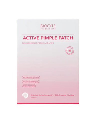 Biocyte Active Pimple Patch Microneedling Hydrocolloïde. x9