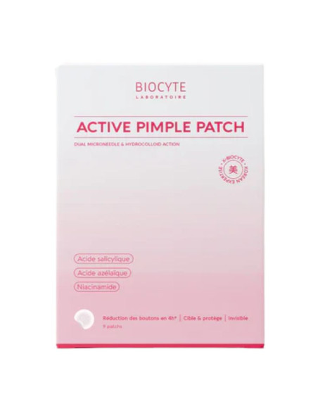 Biocyte Active Pimple Patch Microneedling Hydrocolloïde. x9