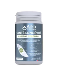 Arkopharma Santé Longévité Capital Cérébral 60 gélules